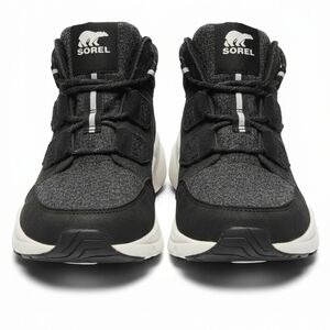 SOREL Kinetic Womens Black And Gray Sneakers